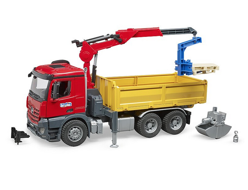 03651 MB Arocs Construction Truck with Crane and accessories