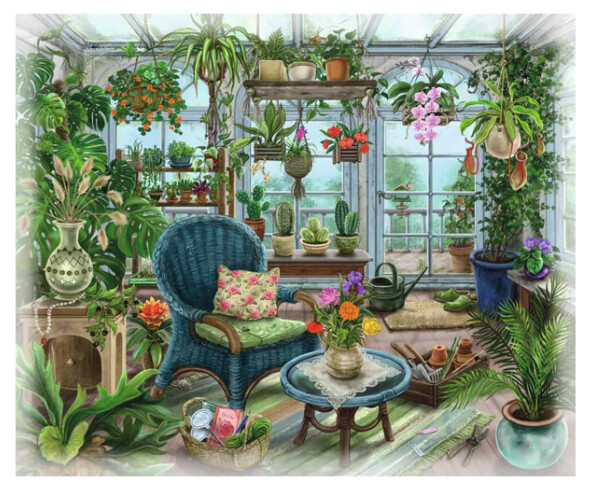 16879 ESCAPE The Winter Garden 99pcs