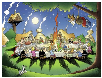 87737 Le banquet/Asterix 1500pc