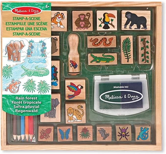 12423 Stamp-a-Scene - Rain Forest