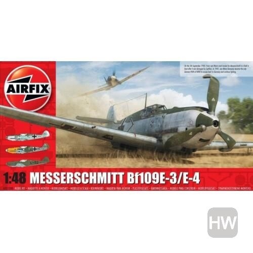810-A05120 B1:48 Messerschmitt Bf109E-3/E-4
