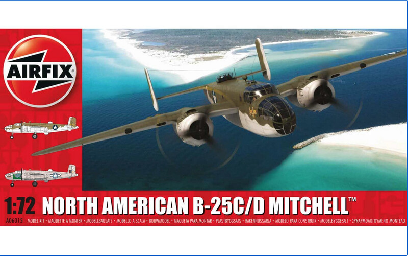 810-A06015 1/72 North American B25C/D Mitchell