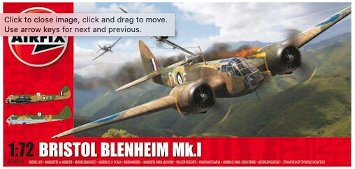 810-A04016 Bristol Blenheim Mk.1