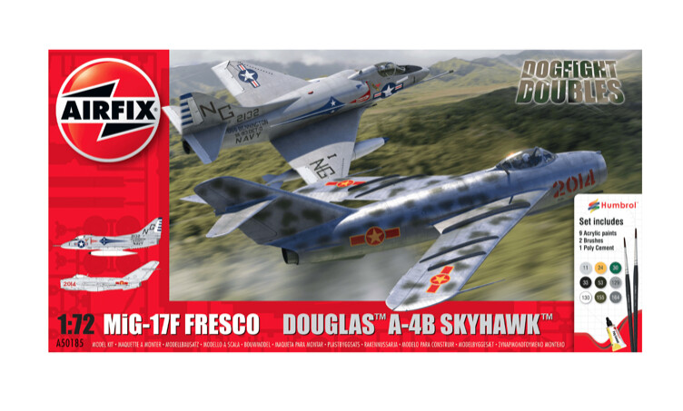 810-A50185 Mig 17F Fresco Douglas A-4B Skyhawk