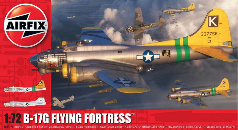 810-A08017B 1:72 Boeing B17G Flying Fortress