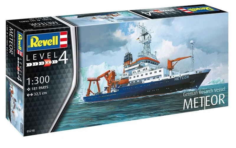 910-05218 1:300 German Research Vessel Meteor (6/ctn)