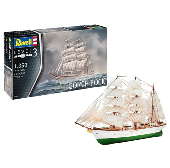 910-05432 1:350 Gorch Fock (12/ctn)