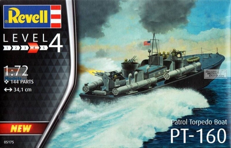 910-05175 1:72 Patrol Torpedo Boat PT-559 / PT-160 (6/ctn)