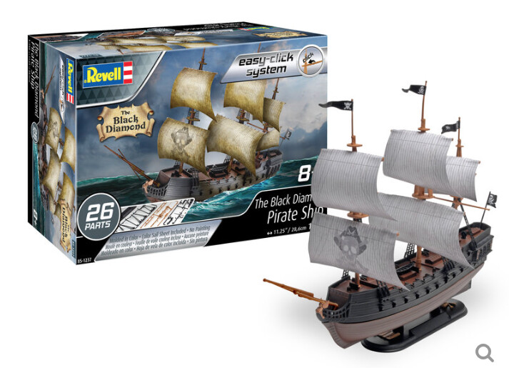 900-851237 BLACK DIAMOND PIRATE SHIP