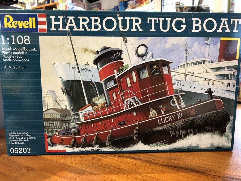 910-05207 1/108 Harbour Tug Boat (12/ctn)