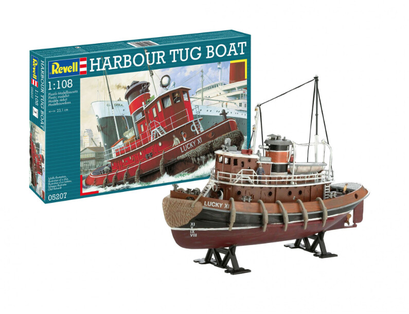 910-05207 1/108 Harbour Tug Boat (12/ctn)