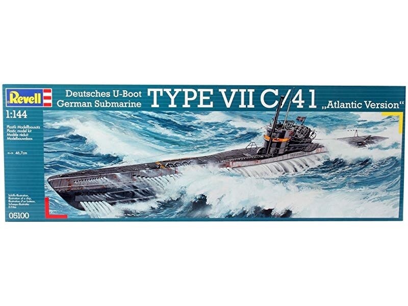 910-05100 1/144 Submarine Type VII C/41 (6
