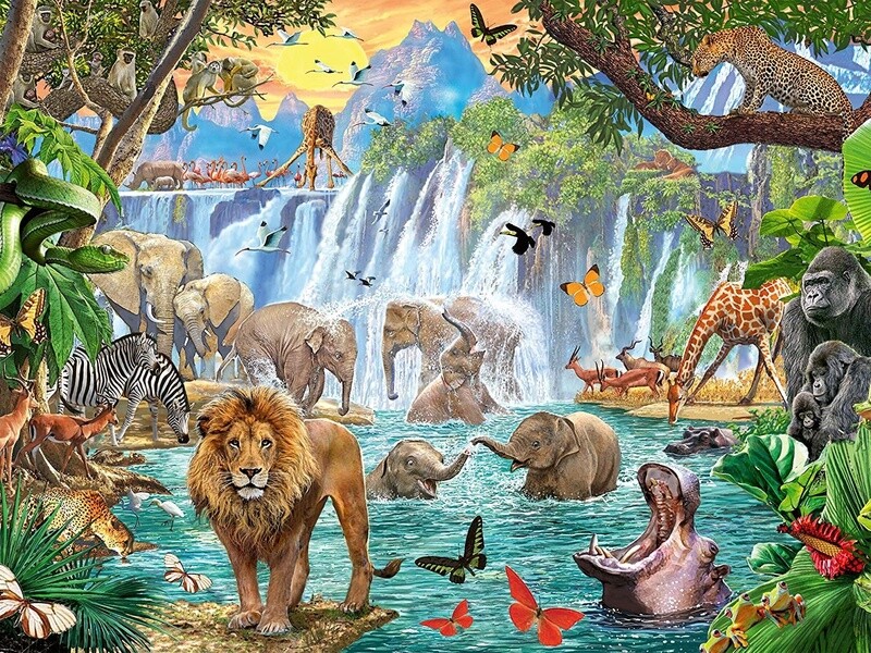 16461  Waterfall Safari 1500pc