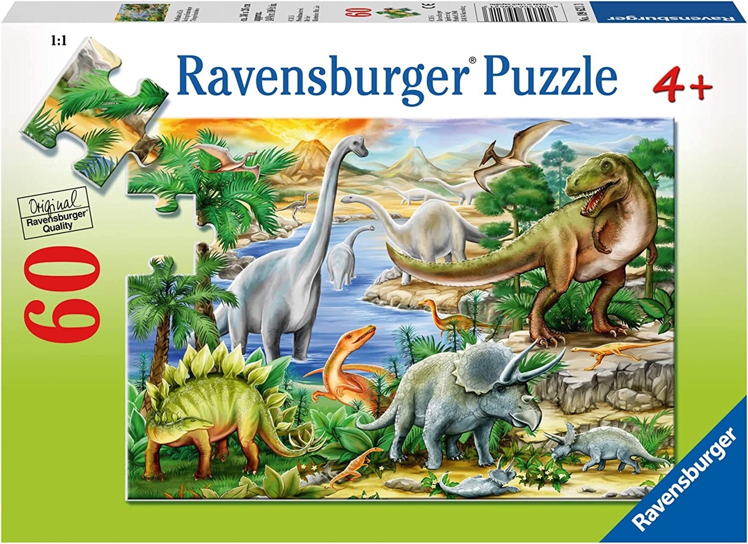 09621 Prehistoric Life 60 Pc