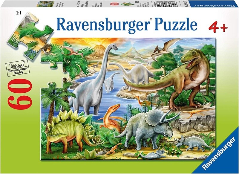 09621 Prehistoric Life 60 Pc