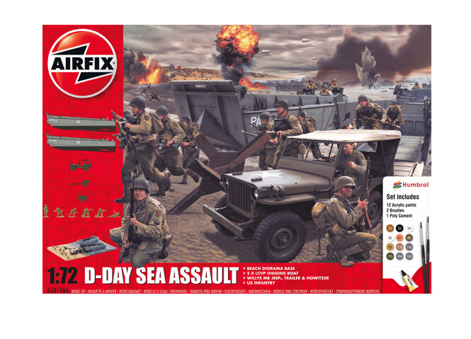 810-A50156A D-Day 75th Anny Sea Assault