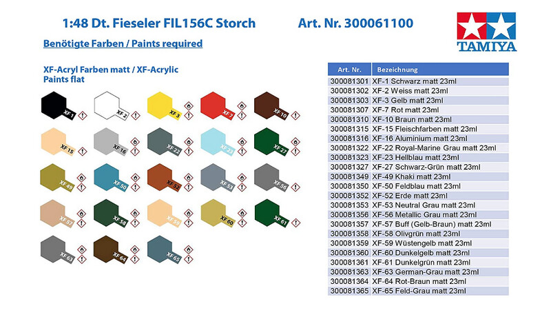 799-61100 FIESELER FI156C STORCH