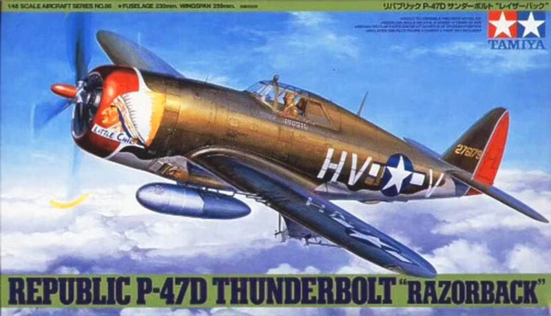799-61086 REPUBLIC P-47D THUNDERBOLT &#39;RAZORBA