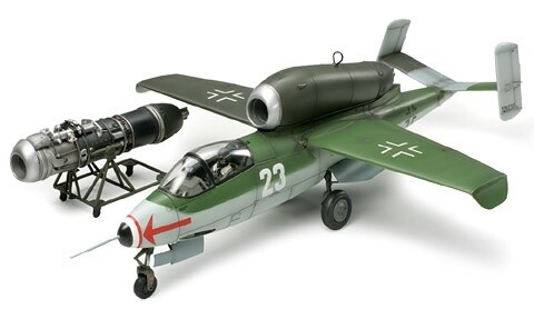 TAM 61097 1/48 GERMAN HEINKEL HE162 Salamander 1/48
