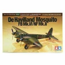 TAMIYA 60747 1/72 DEHAVILLAND MOSQUITO FB MK IV