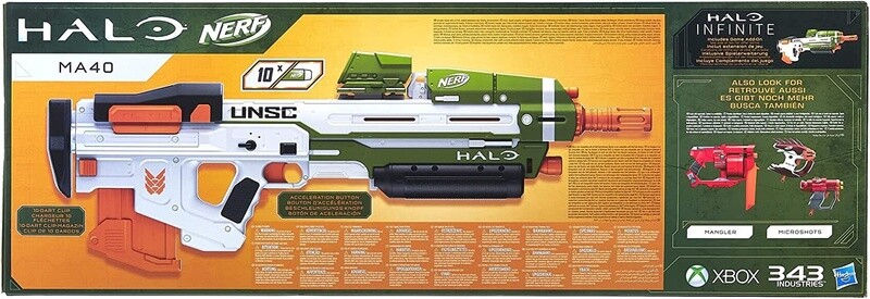 HBGE9262221 NERF -  HALO MA40