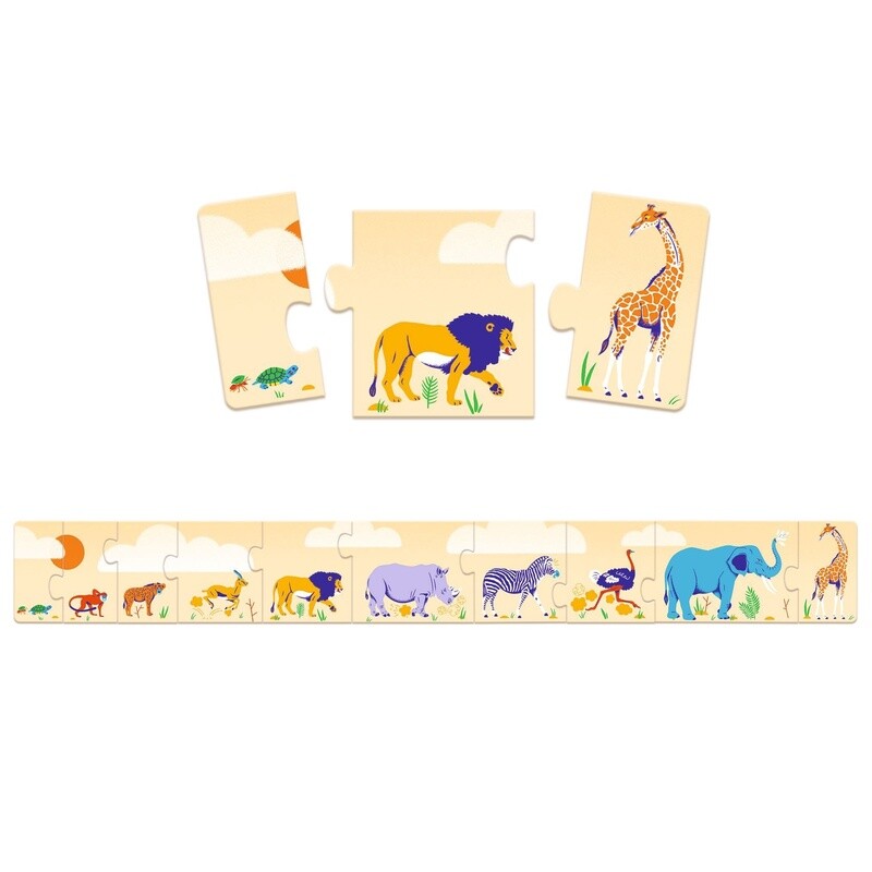 DJ08189 Puzzle duo / Small and big