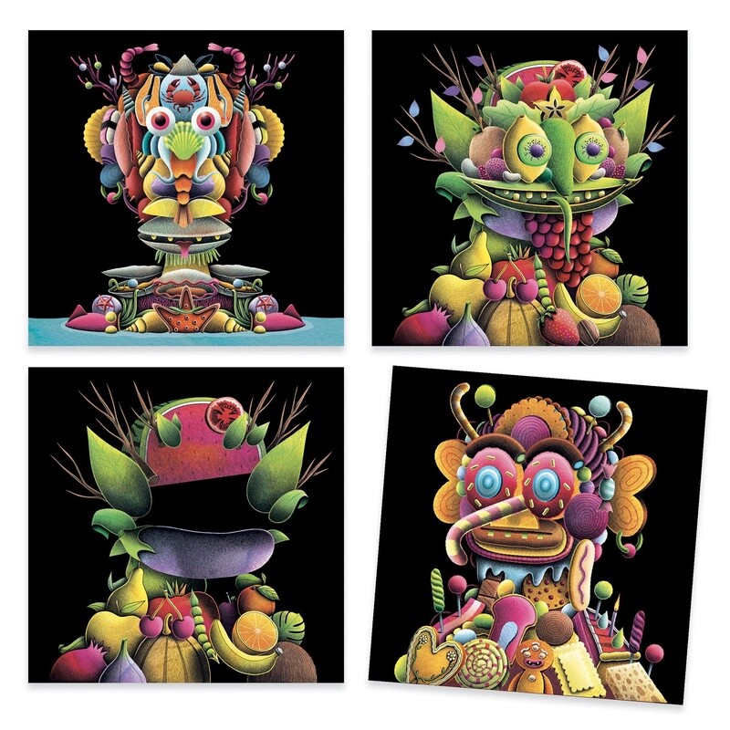 DJ09370 Inspired by / Spring vegetables (Arcimboldo)   #CO 10#