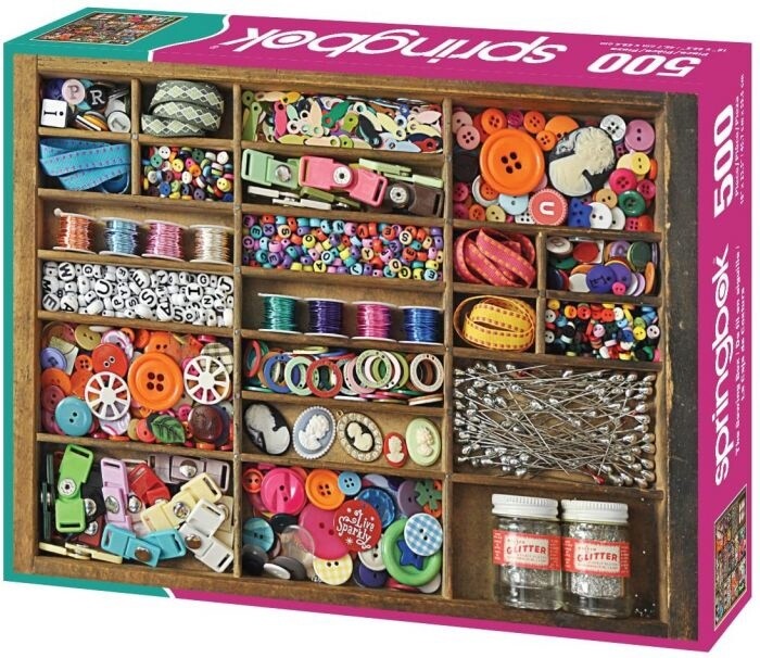 3301497 500PC PUZZLE-THE SEWING BOX