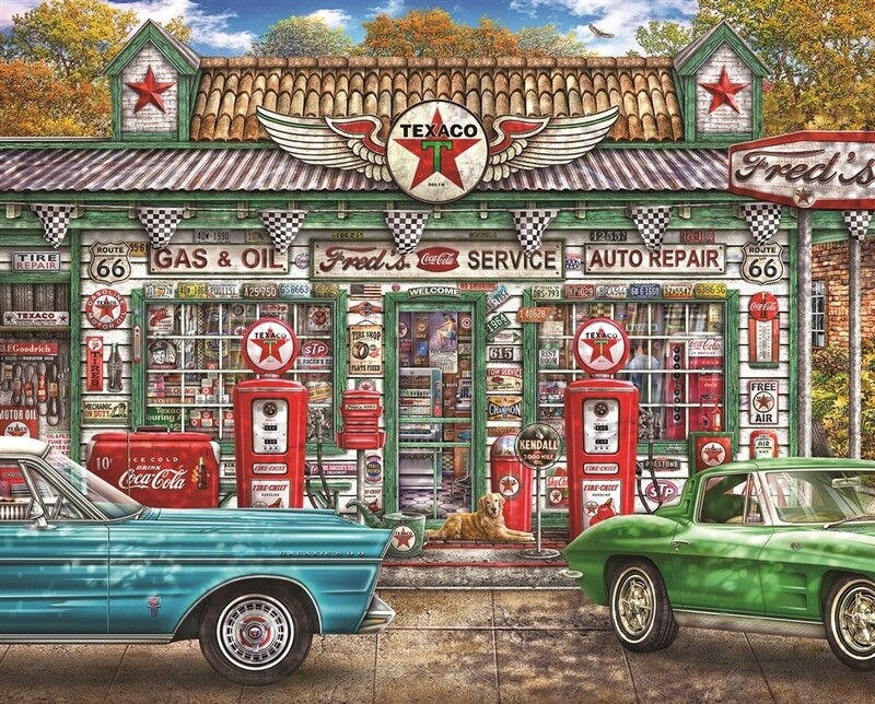 3310853 1000PC PUZZLE-FRED'S SERVICE