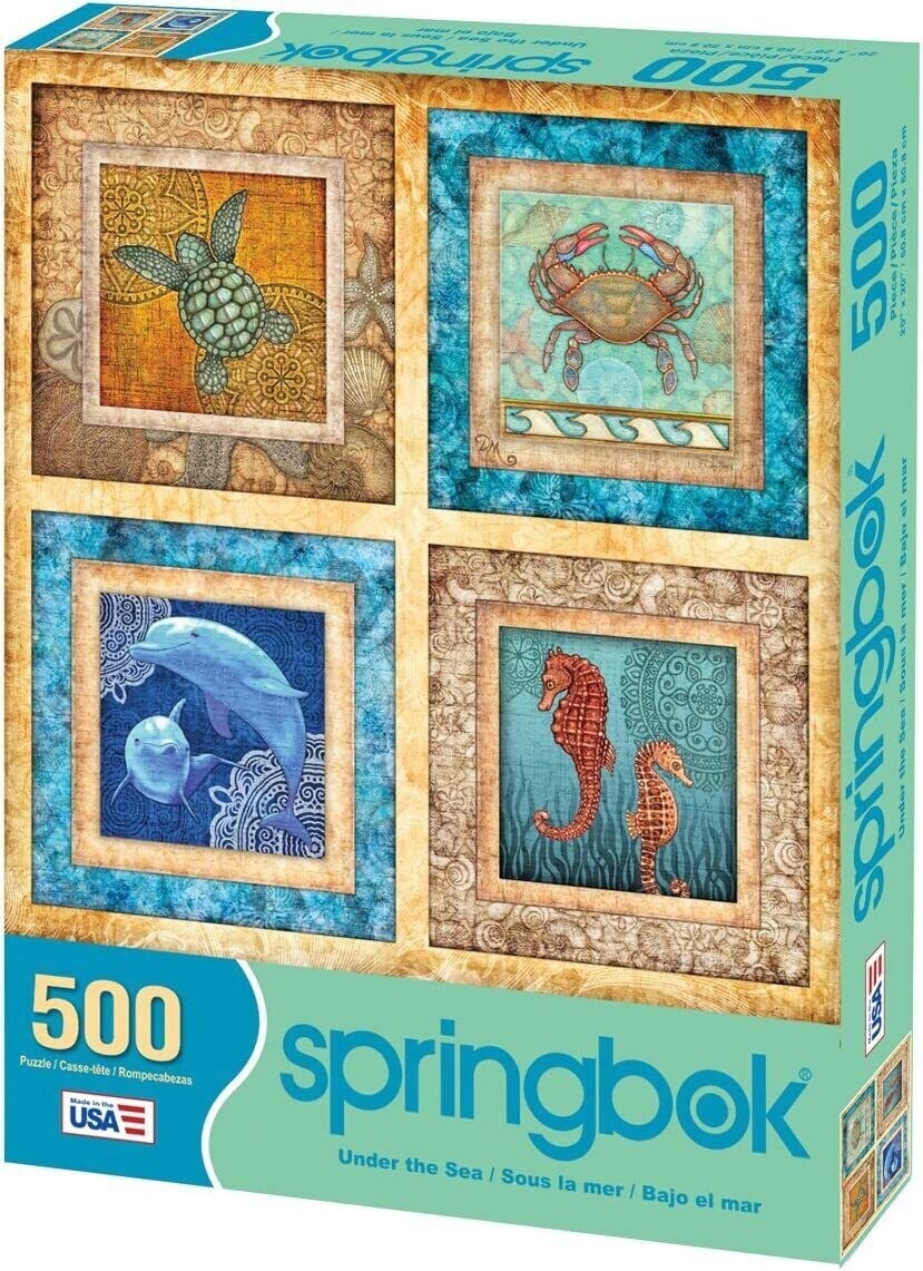 3302524 500PC PUZZLE-UNDER THE SEA