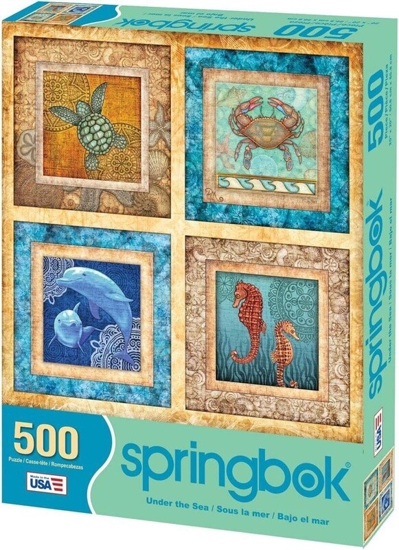 3302524 500PC PUZZLE-UNDER THE SEA