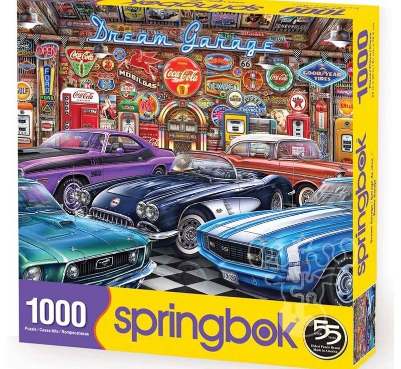 3310879 1000PC PUZZLE-DREAM GARAGE