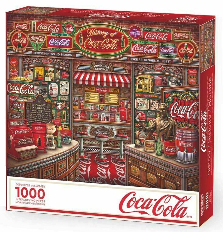 3310907 N 1000PC PUZZLE-COCA-COLA