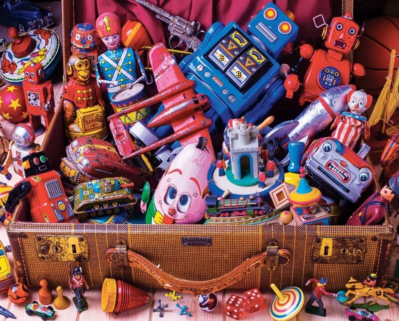 3310791 1000PC PUZZLE-TOY TRUNK