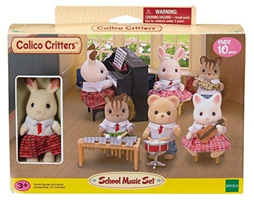 CC1485 SCHOOL MUSIC SET CALICO CRITTERS
