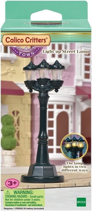 CF3017 BL LIGHT UP STREET LAMP CALICO CRITTERS