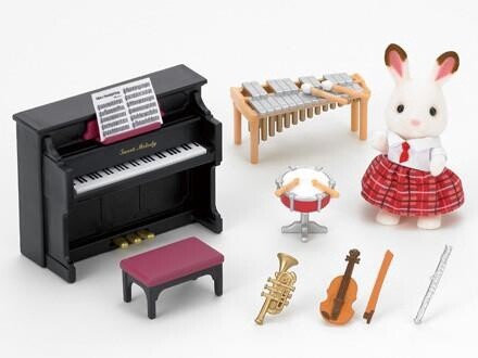 CC1485 SCHOOL MUSIC SET CALICO CRITTERS