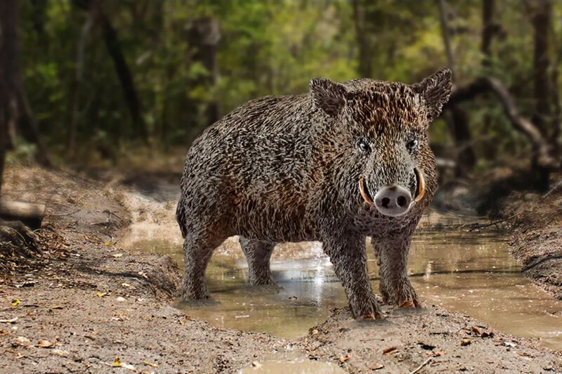 14783 Wild boar