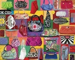 3320492 PD 2000PC PUZZLE-PURSES!