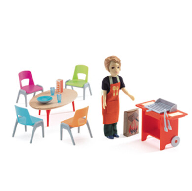 DJ07829 Doll&#39;s houses - Barbecue and accessories