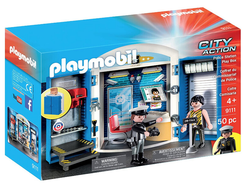 9111 Police Station Play Box