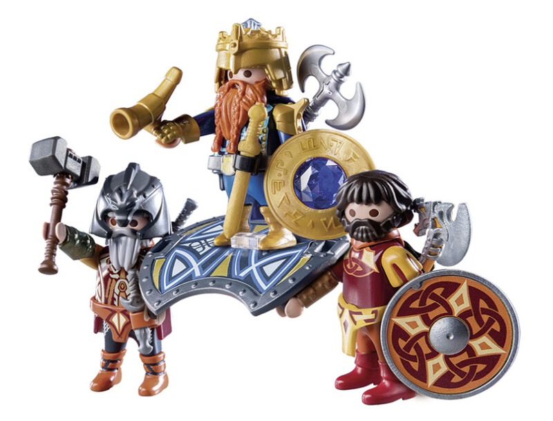 9344 Dwarf King with Guards
