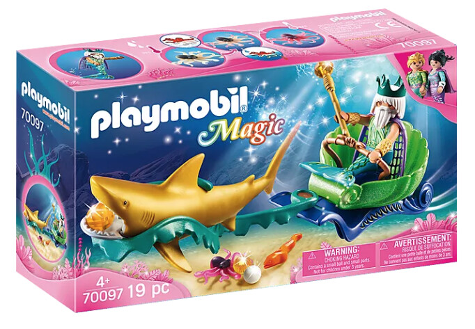 70097 King of the Sea with Shark Carriage