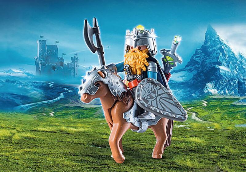 9345 Dwarf Fighter with Pony