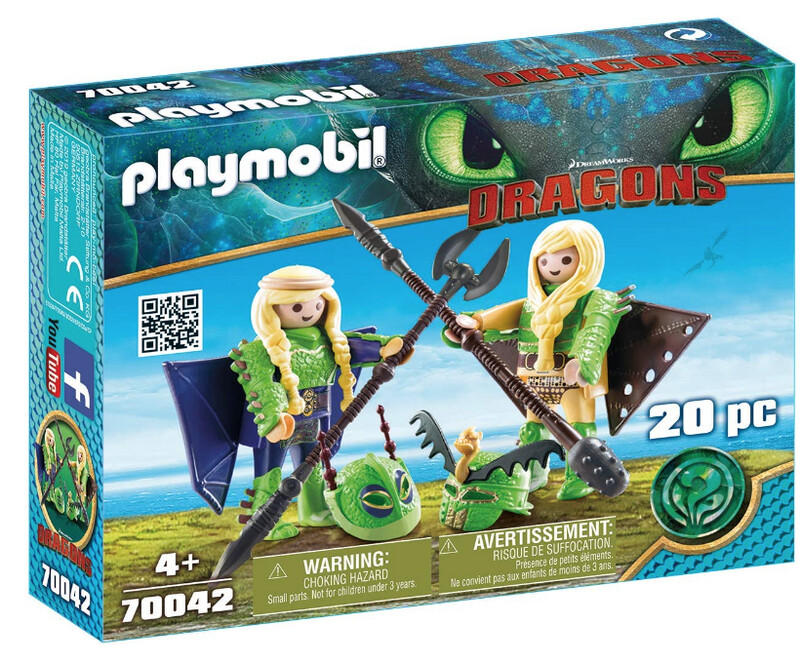 70042 Ruffnut and Tuffnut with Flight Suit
