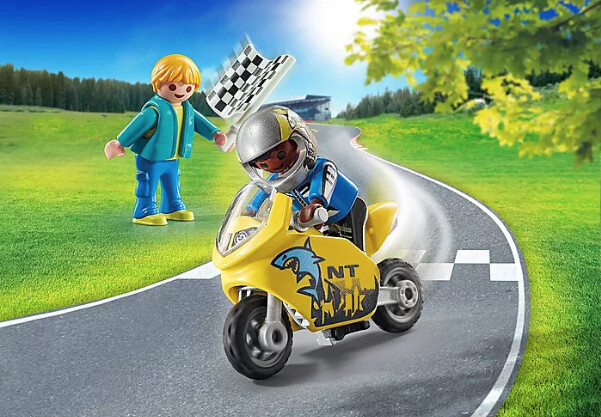 70380 Boys with Motorcycle