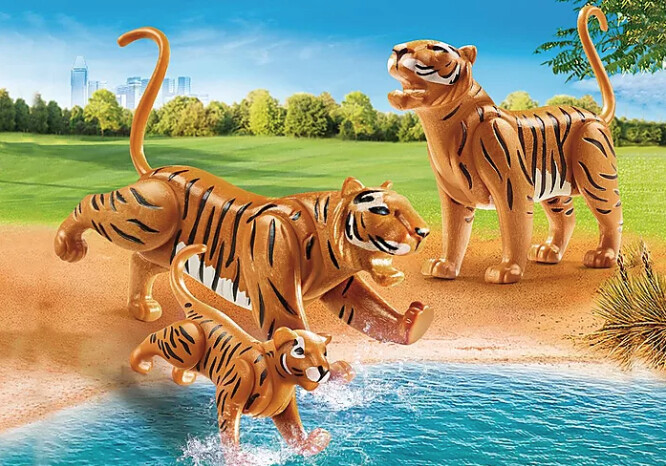 70359 Tigers with Cub