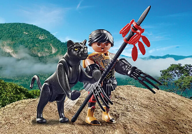 70878 Warrior with panther