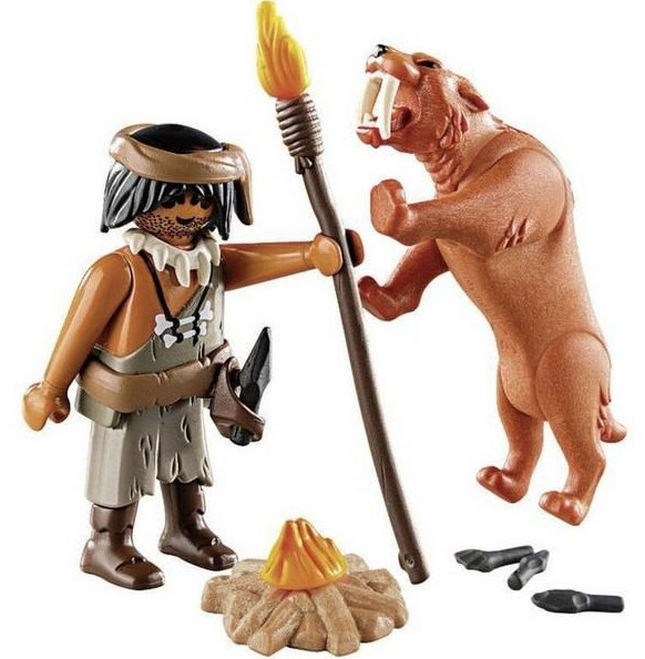 9442 Caveman with Sabertooth Tiger