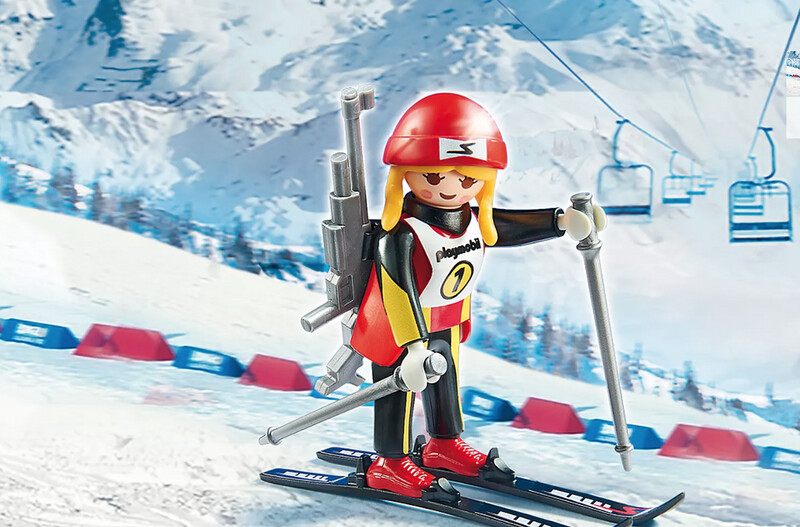 9287 Female Biathlete